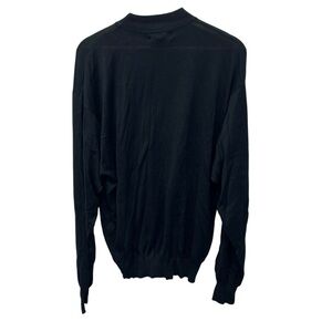Baracuta Men's Black Pull Over Sweater Silk Blend Size XL